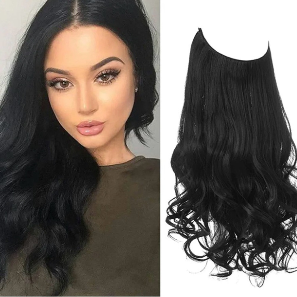 Hair extensions Jet black